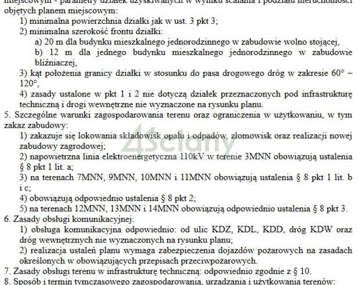 Działka Sprzedaż Strzeniówka