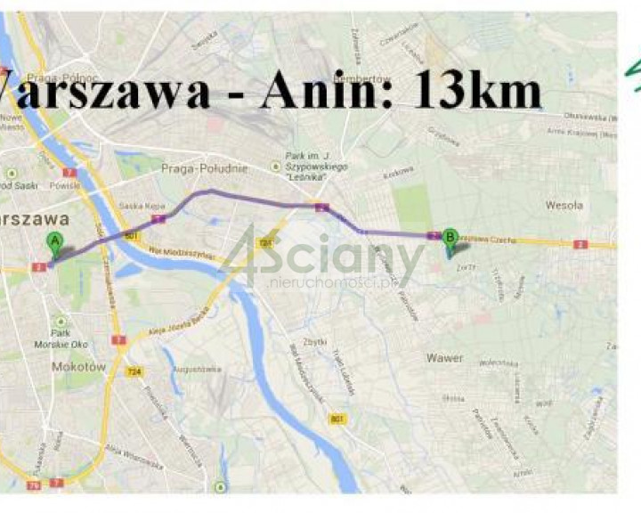 Działka Sprzedaż Warszawa Wawer